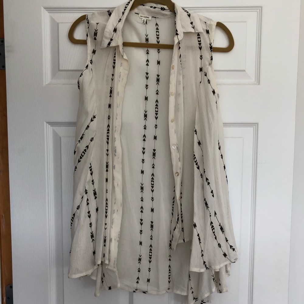 Flowy vest
